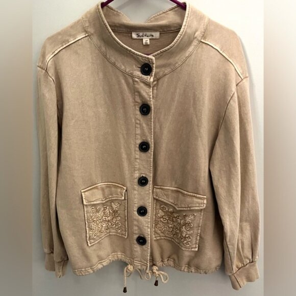 Solitaire Embroidered Jacket - Picture 1 of 3